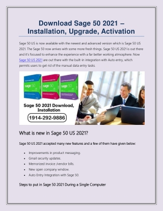 Sage 50 2021 System Requirements for Download for New User