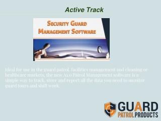 Guard Tour Management Software