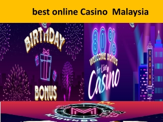 Best online casino malaysia