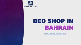 Bed Shop in Bahrain