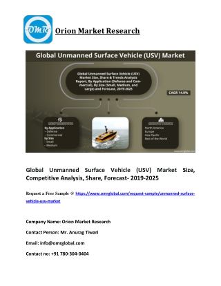 Global Unmanned Surface Vehicle (USV) Market