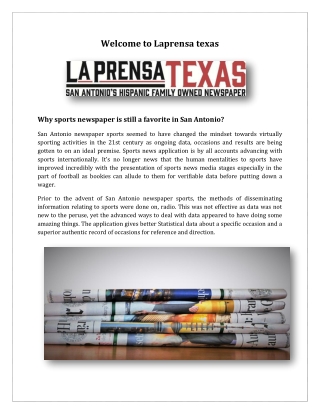 San antonio community newspapers