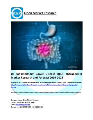 US Inflammatory Bowel Disease (IBD) Therapeutics Market Research and Forecast 2019-2025