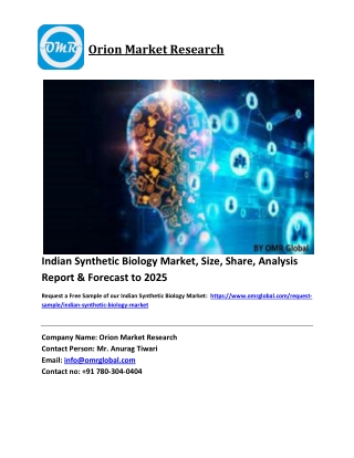 Indian Synthetic Biology Market Size, Industry Trends, Share and Forecast 2019-2025