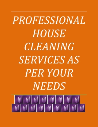 Professional Residential Cleaning Melbourne