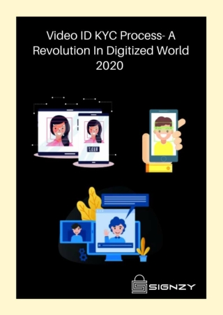 Video ID KYC Process- A Revolution In Digitized World 2020