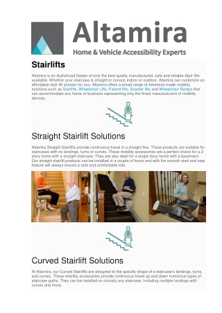 Altamira - Home & Vehicle Accessibility Experts