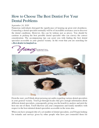 Best dentist in hanford ca | Dentisthanford.com