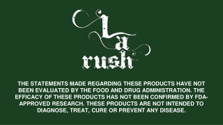 Best Edibles Delivery - LA Rush