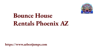 Bounce House Rental Gilbert AZ