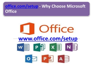 office.com/setup - Why Choose Microsoft Office