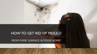 Tricks to Get Rid of Mould From Every Surface in Your Home?