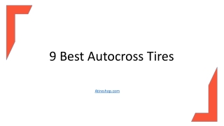 9 Best Autocross Tires