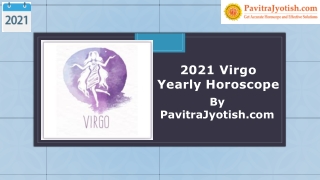 2021 Virgo Yearly Horoscope Prediction