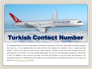 Turkish Contact Number