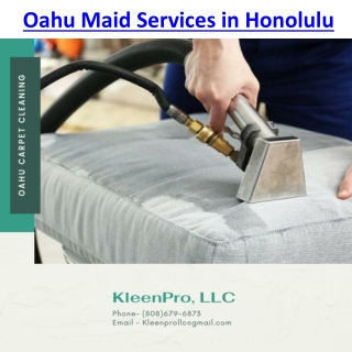 Oahu Maid Services in Honolulu