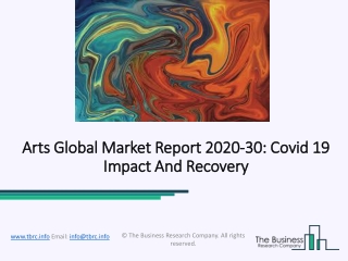 Arts Market Outlook: World Approaching Demand and Growth Prospect 2020-2030