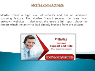 Mcafee.com/Activate - Enter McAfee 25 Digit code - McAfee Activate