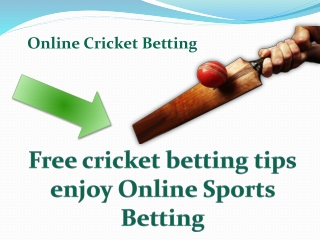 Cricket betting tips getting the most out of Unibet’s cricket betting markets