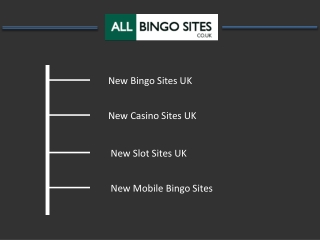 Find the latest new online bingo