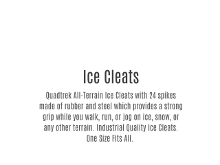 Ice Cleats
