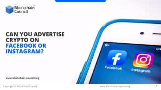 Can You Advertise Crypto on Facebook or Instagram