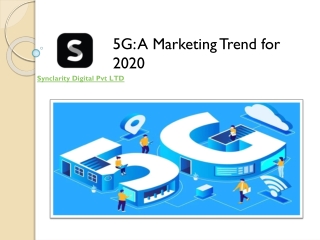 5G: A Marketing Trend for 2020