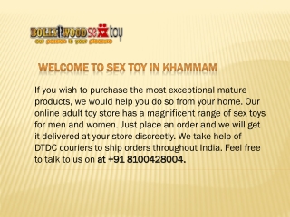 Premium Adult Toys In Khammam | Call  918100428004