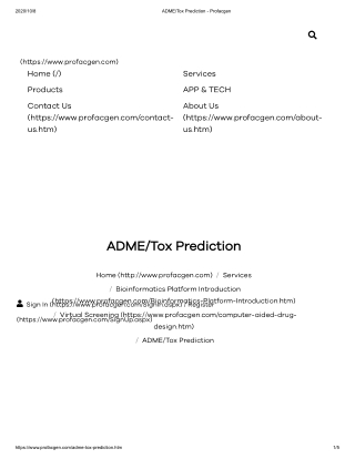 ADME Prediction