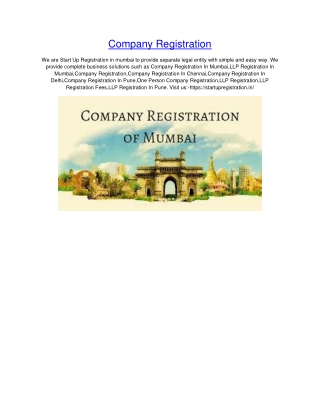 Company Registration