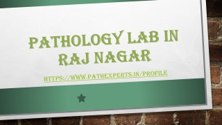 Pathology lab in Raj Nagar