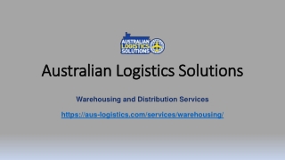 Warehousing Brisbane