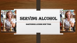 Bartender License New York