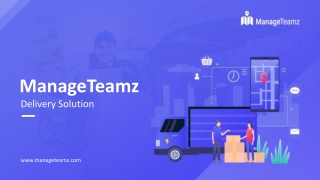ManageTeamz | Delivery Management Software