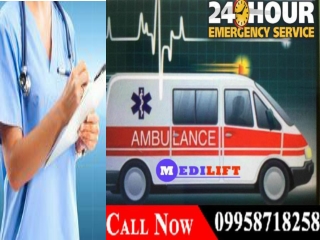 Get Credible Low-Cost Ambulance Service in Hajipur and Danapur by Medilift