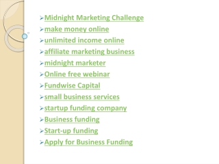 Midnight Marketing Challenge