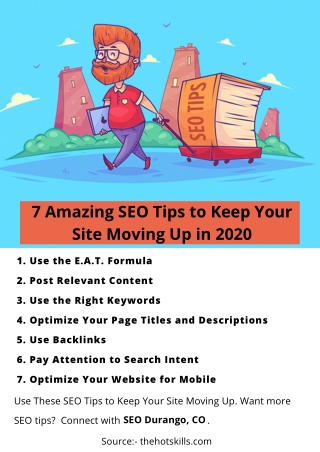 7 Amazing SEO Tips to Keep Your Site Moving Up in 2020