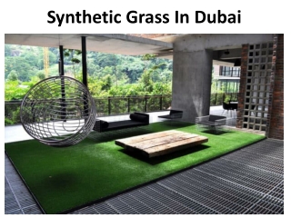 Synthetic Grass Dubai