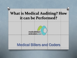 What is Medical Auditing? How it can be Performed?