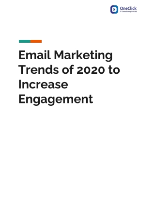 Email Marketing Trends in 2020