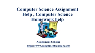 Computer Science Assignment Help - assignment scholar