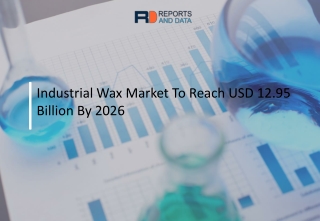 Industrial Wax MARKET BOOMING DEMAND LEADING TO EXPONENTIAL CAGR GROWTH BY 2027 | Reports and Data