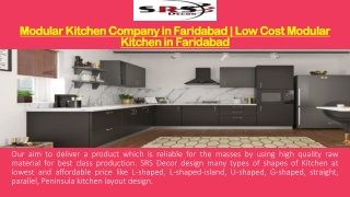 Small Modular Kitchen in Faridabad | Modular Kitchen Dealer in Faridabad