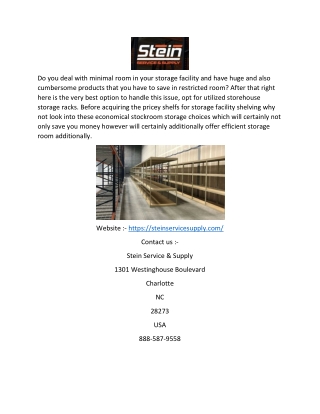 Pallet Rack Charlotte NC | Stein Service & Supply