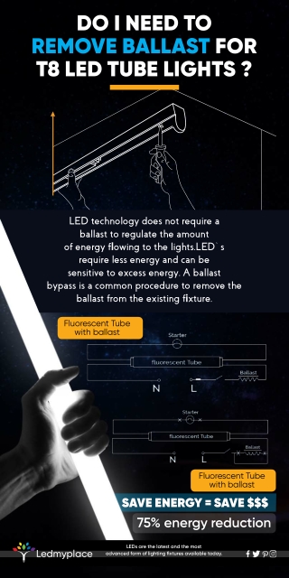 Do I Need to Remove Ballast for T8 LED Tube Lights