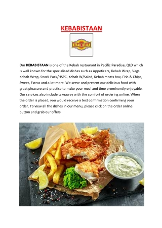 KEBABISTAAN -15% off - Kebab takeaway Pacific Paradise, QLD