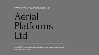 Platform Hire