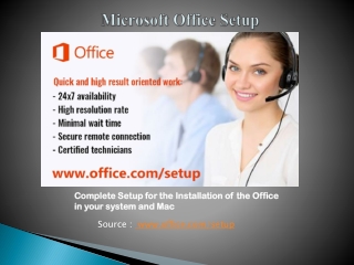 www.Office.com/Setup - Enter product key - Office Setup