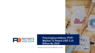Polyvinylpyrrolidone (PVP) Market 2020: Size, Shares, Growth rate and Industry Analysis to 2027