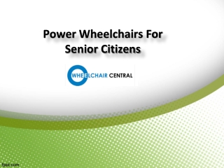 Buy Power Wheelchair Online in India at Lowest Price for Senior citizens - Wheelchair Central